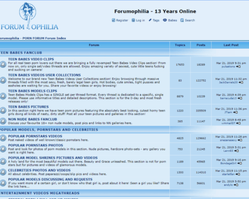 Forumophilia Forumophilia